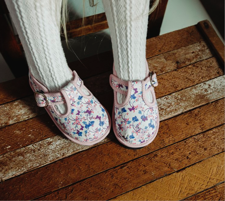 Floral Slip-On Shoes for Girls | Comfortable Everyday Shoes