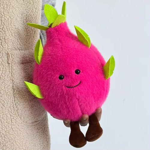 Pink Dragon Fruit Plush Toy | Soft & Cuddly Stuffed Animal