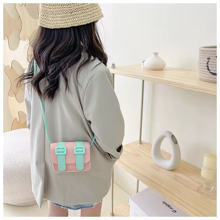 Mini Color Pop Satchel Bag – Fun, Stylish Crossbody for Kids