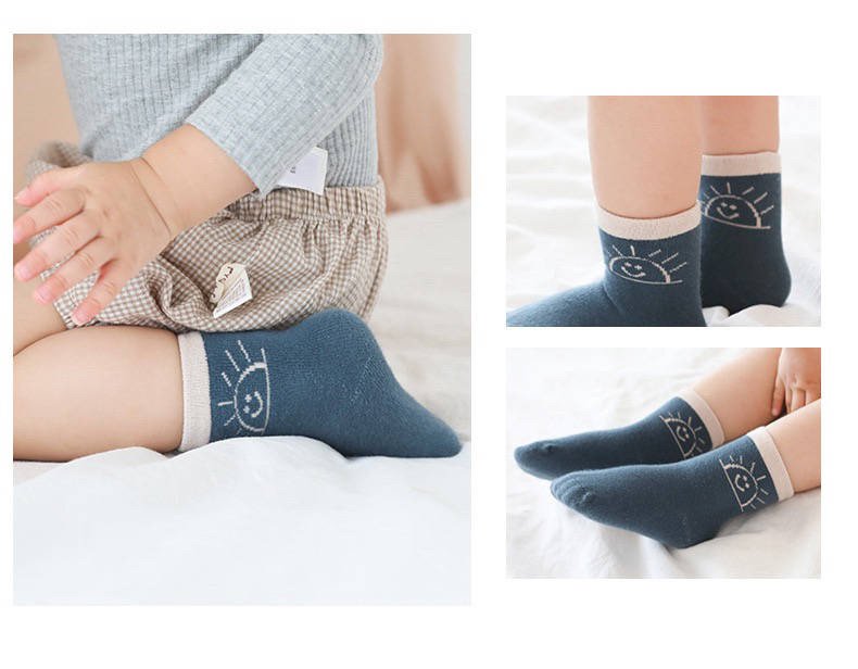 Organic Cotton Kids’ Socks |Sunset Socks for Toddlers