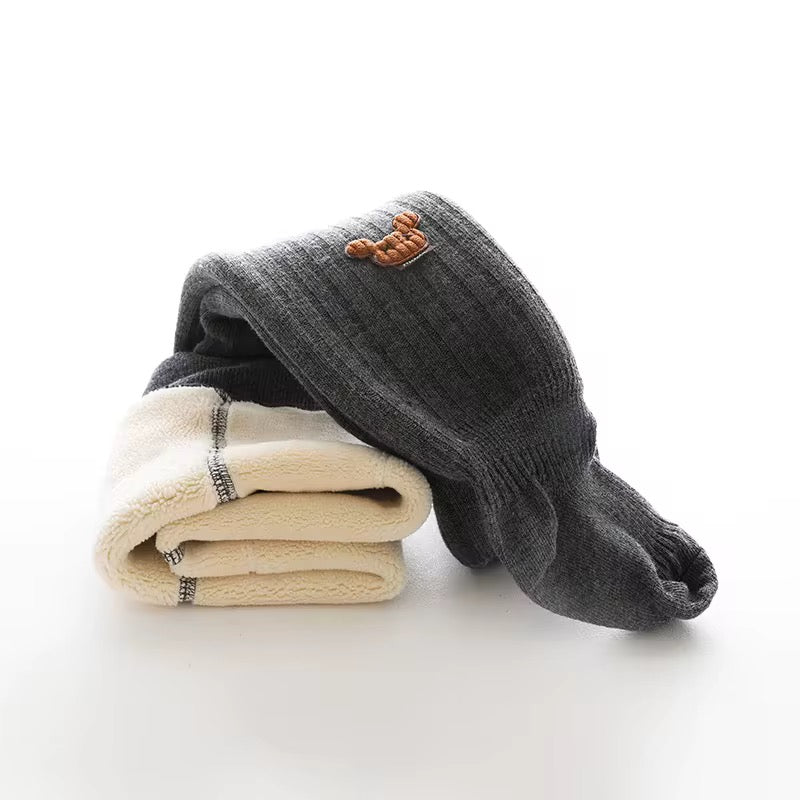 Cozy Fleece-Lined Leggings with Footies
