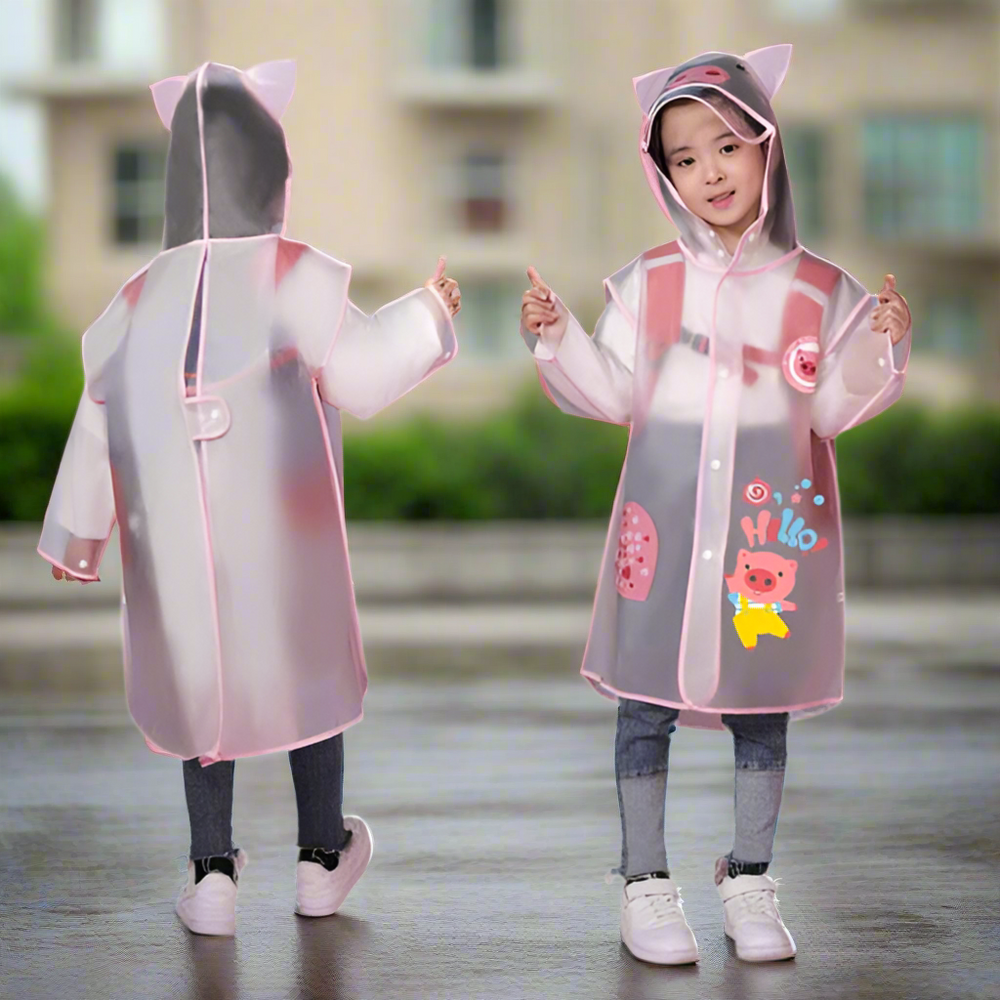 Kids' Waterproof Raincoat
