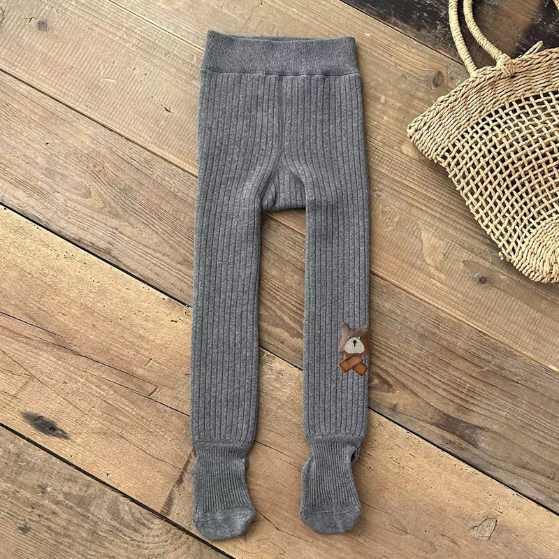 Cozy Fleece-Lined Leggings with Footies