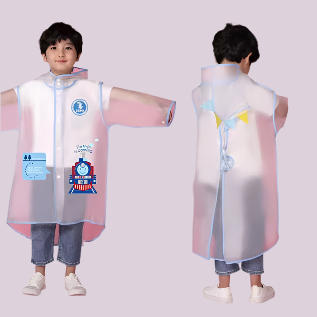Kids' Waterproof Raincoat