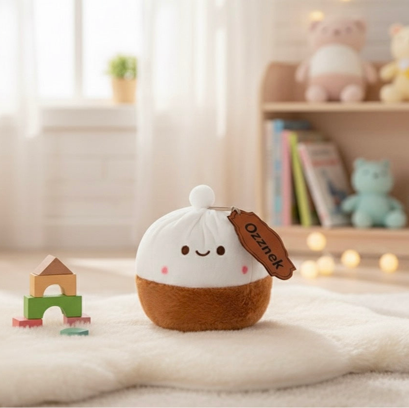 Kawaii Stuffed Coconut Plushie |Cute Gift Plush Toy for Kids & Adults