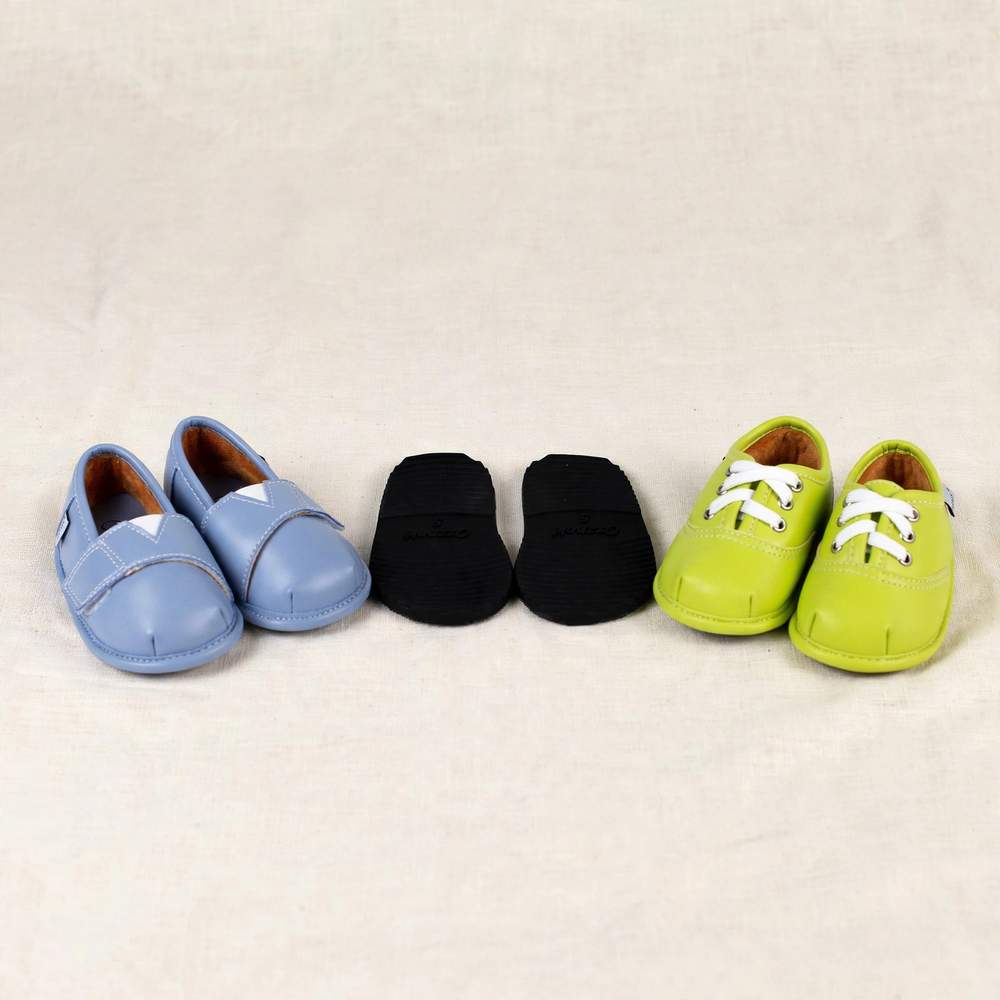 Barefoot Shoes for Kids | Toddler Shoes - Asher Bundle on cream linen background