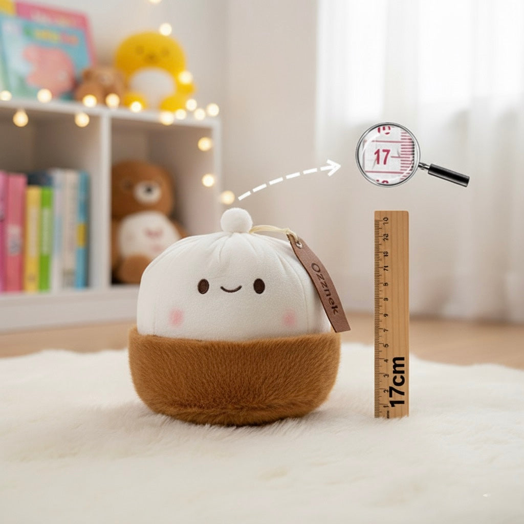 Kawaii Stuffed Coconut Plushie |Cute Gift Plush Toy for Kids & Adults