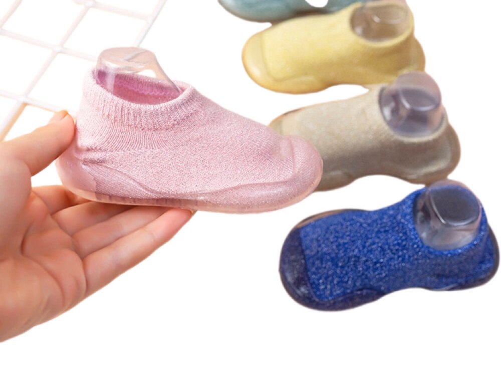 Clear Sole Shoe-Socks