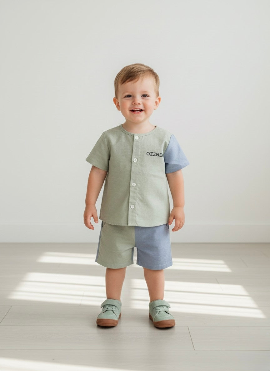 Pre-Order Moss Barefoot Kids Sneakers – Suede Leather, Flexible Sole, Velcro Closure