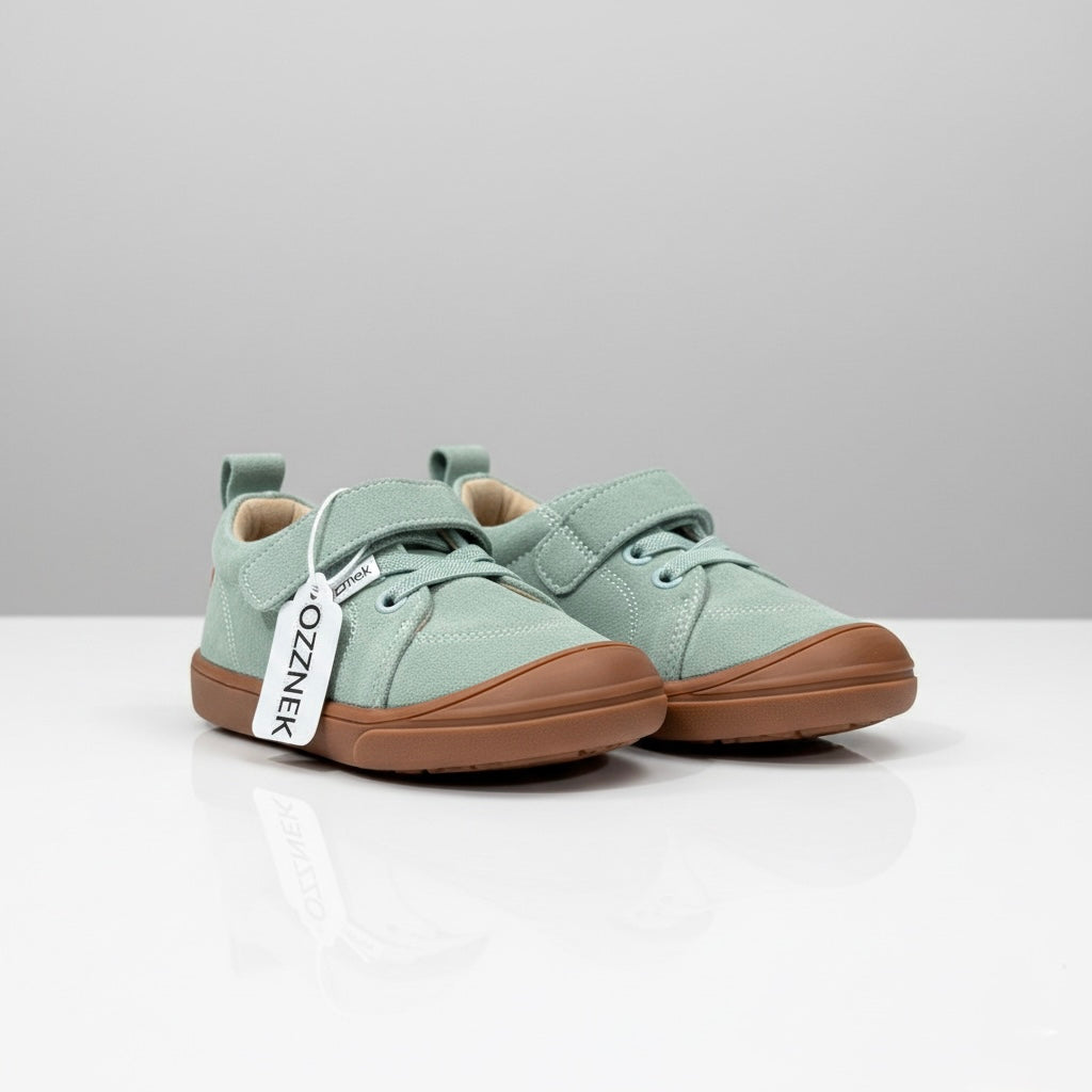 Moss Suede Sneakers – Everyday Barefoot Sneakers for Toddlers & Kids