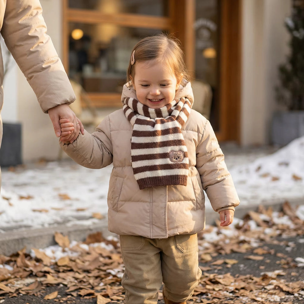 No-Itch" Toddler Winter Scarf | Soft Sensory-Friendly Neck Warmer| Ages 2–5