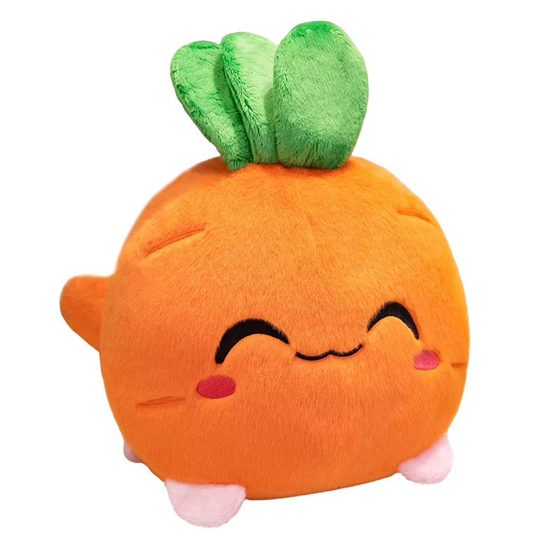 Fruit Cat Plush Keychain & Cute Stuffed Animal Bag Charm
