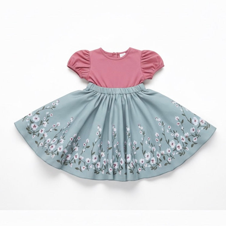 Pre-Order Bloom Twirl Dress For Girls | Easter & Spring Dress For Kids