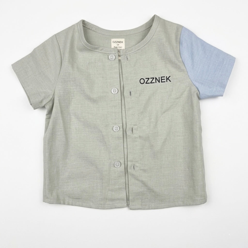 Kids Linen Shirt & Sandals Bundle Deal