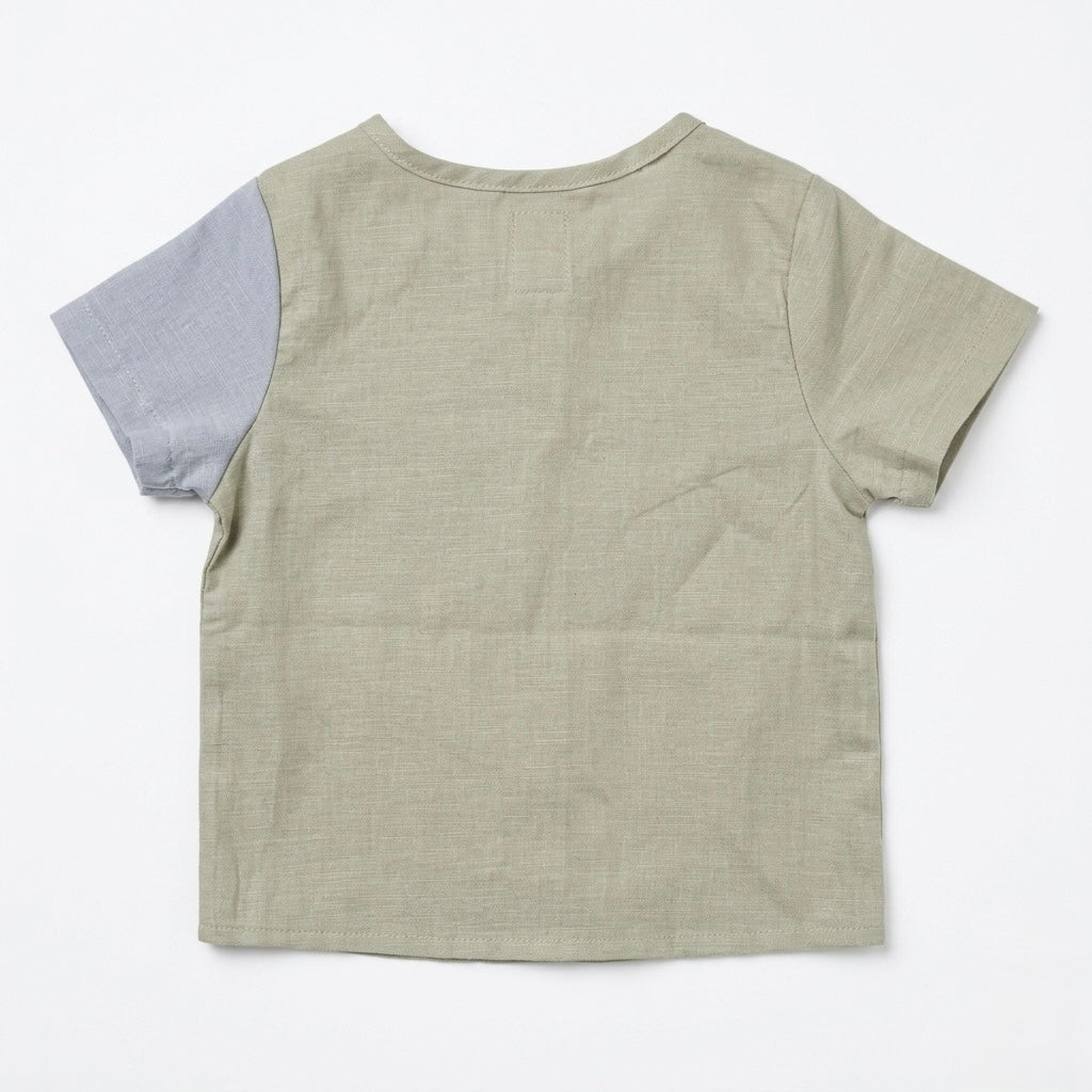 Kids Linen Shirt & Sandals Bundle Deal