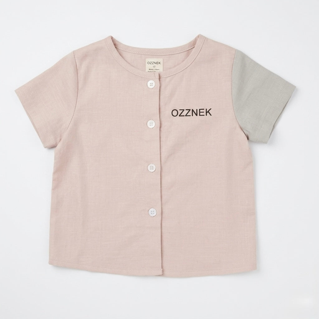 Kids Linen Shirt & Sandals Bundle Deal