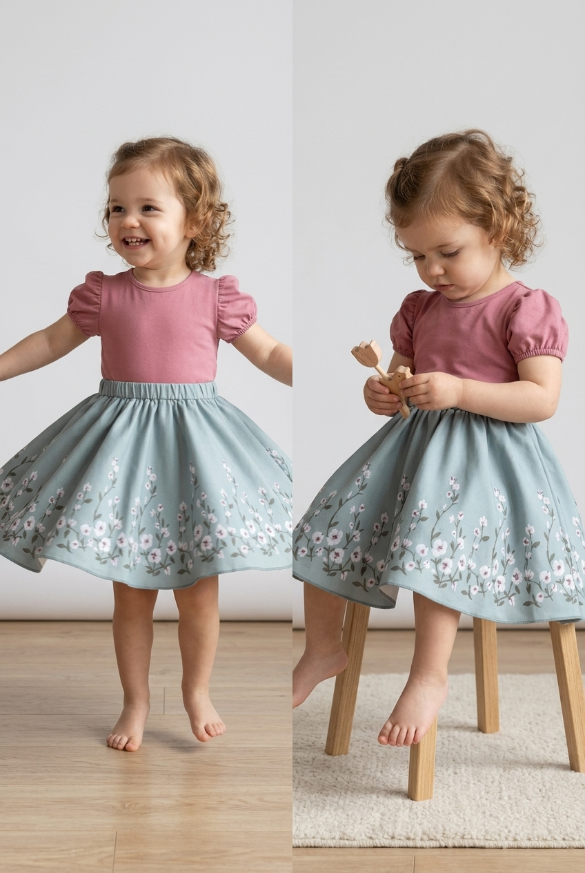 breathable Summer dress for girls