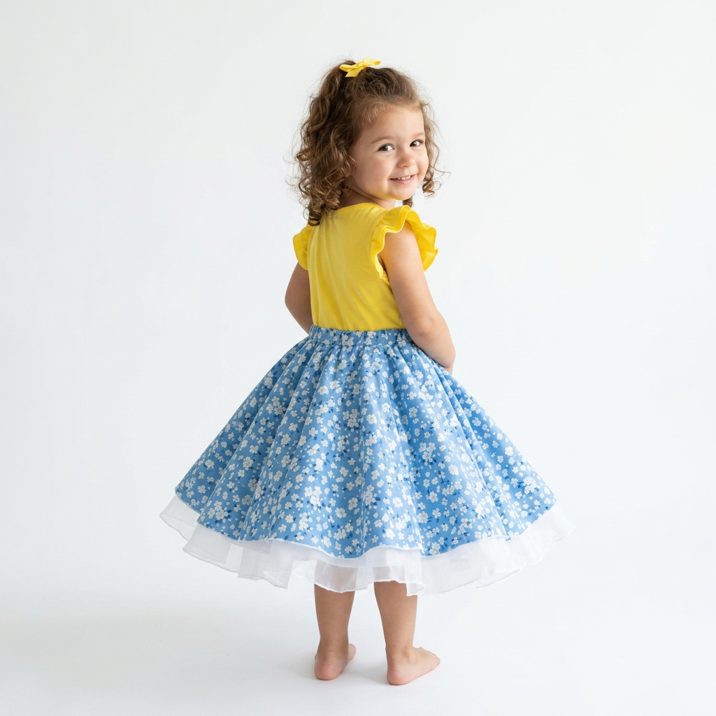 breathable summer dress for girls
