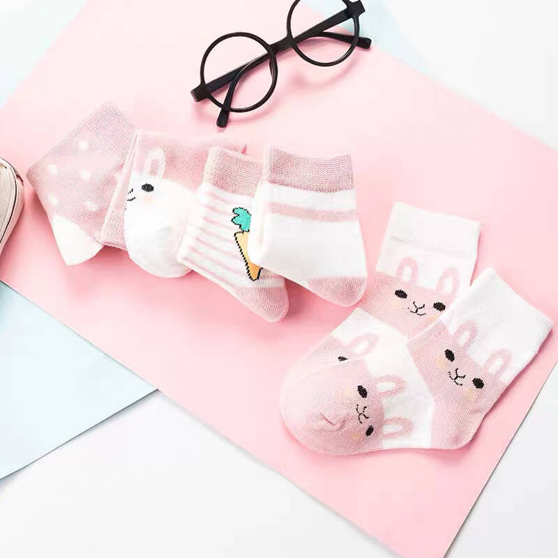 Mrs. Bunny Organic Cotton Socks for Kids Set