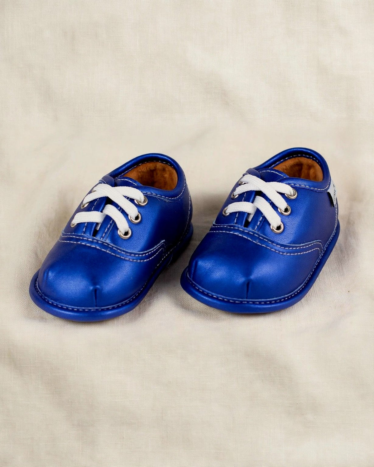 Blue Velvet Barefoot Shoe Topper | Ozznek Removable Sole Shoes — top view